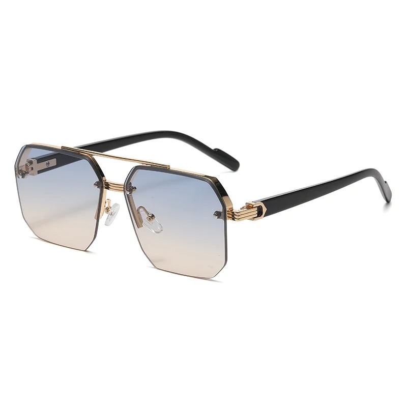Men's Metal Sunglasses Square  - Metal Photo Panel recensione e prezzo