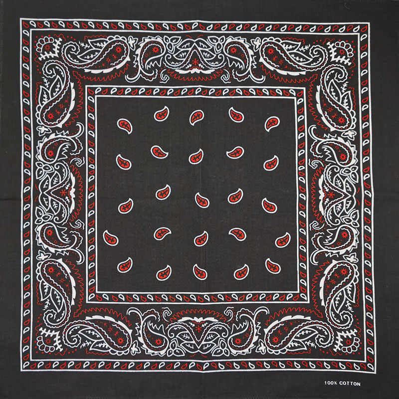 Fashion Unisex Black Paisley H - Bandana Blank White recensione e prezzo