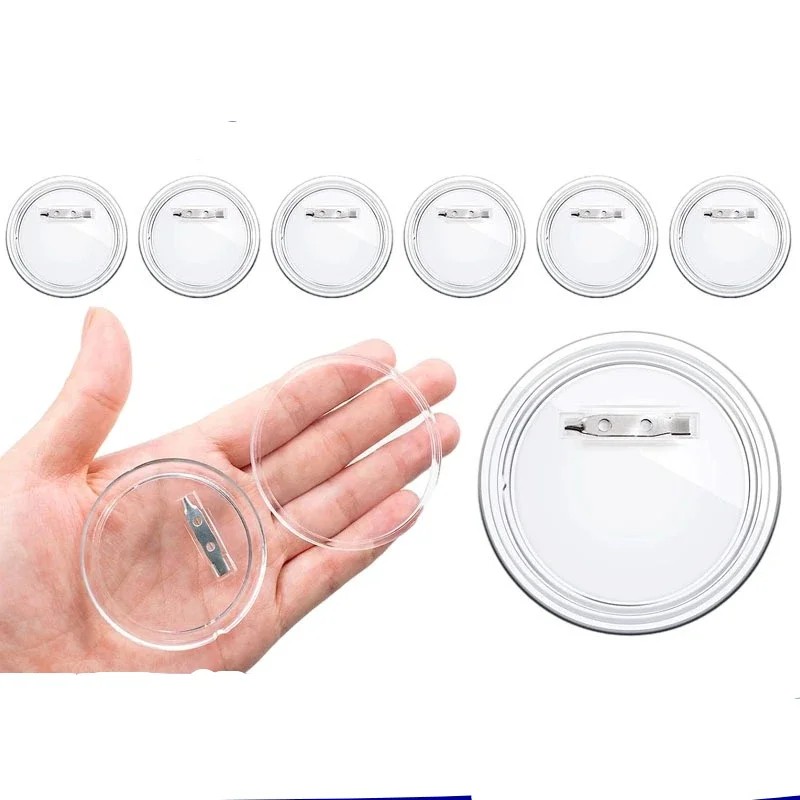 30pcs acrylic blank badge pin  - Button Badge Blank recensione e prezzo