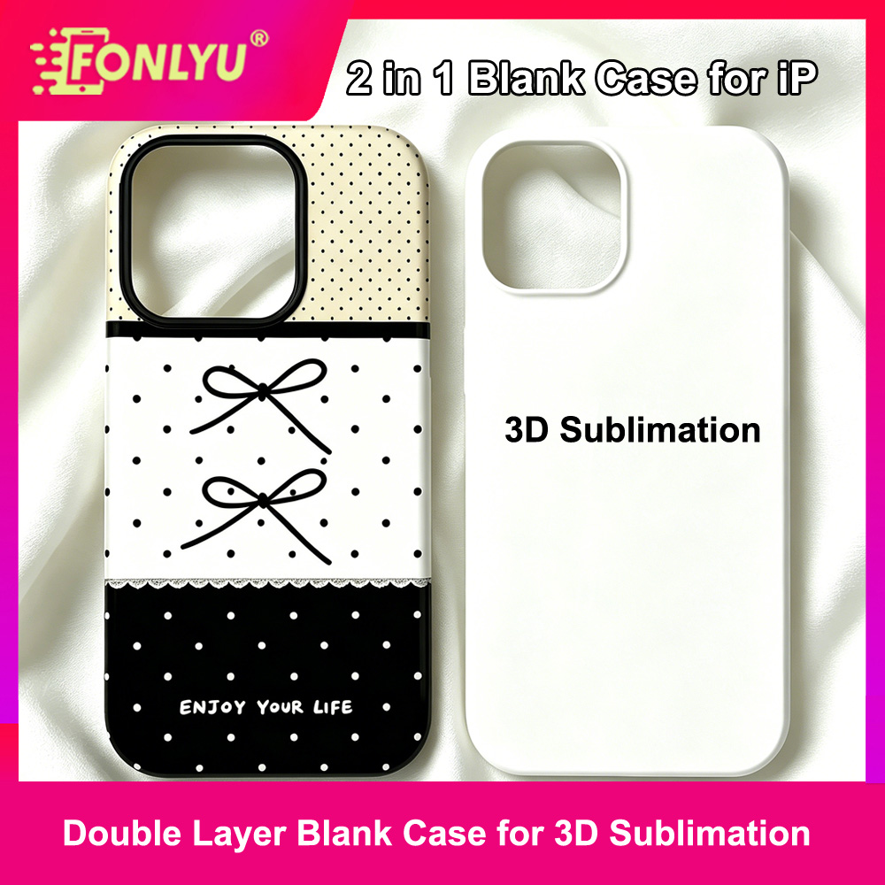 FONLYU 2 in 1 3D Sublimation B - Phone Case Blank Print recensione e prezzo
