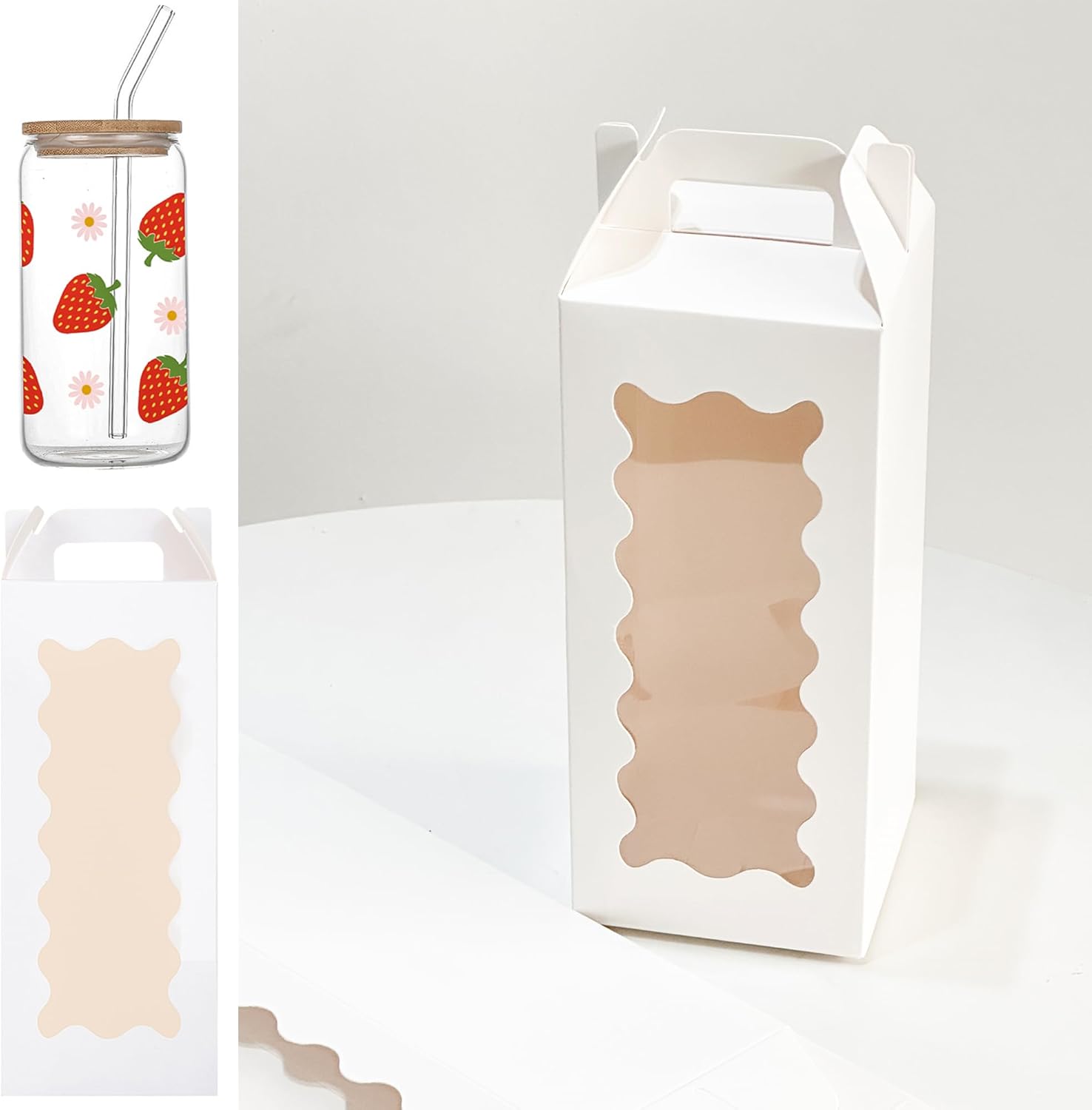 25 Pack Tumbler Gift Boxes wit - Tumbler 20Oz White recensione e prezzo