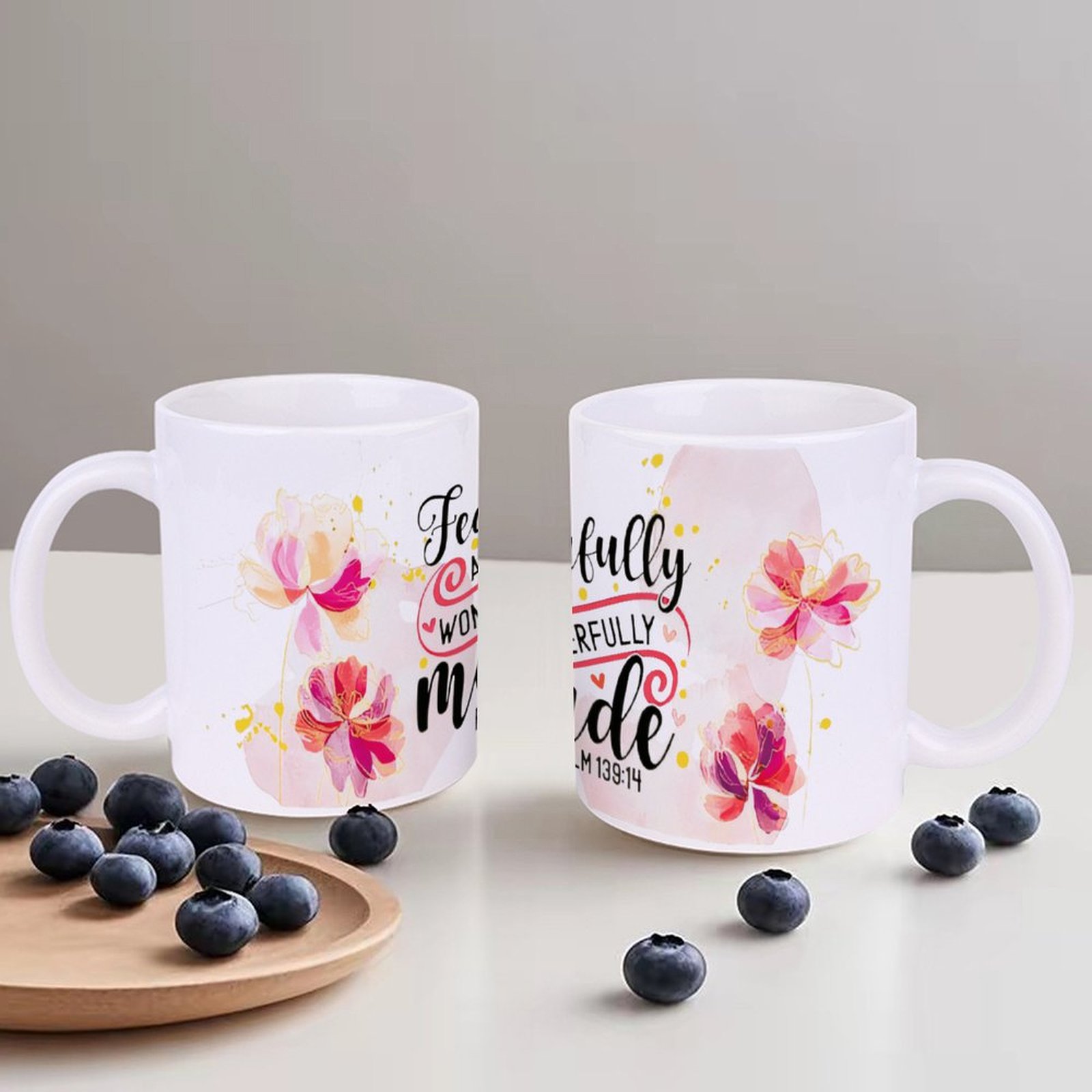 Fearfully And Wonderfully Made - Sublimation Mug White recensione e prezzo