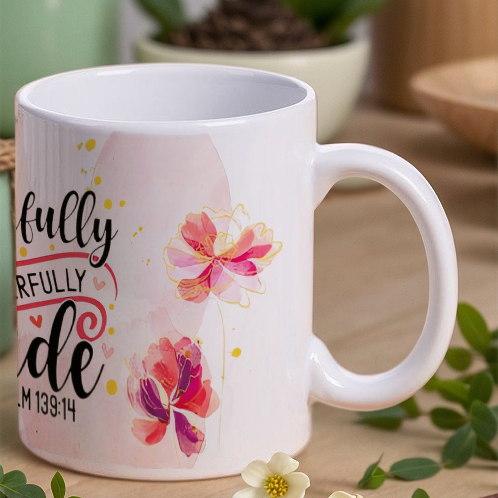Fearfully And Wonderfully Made - Sublimation Mug White recensione e prezzo