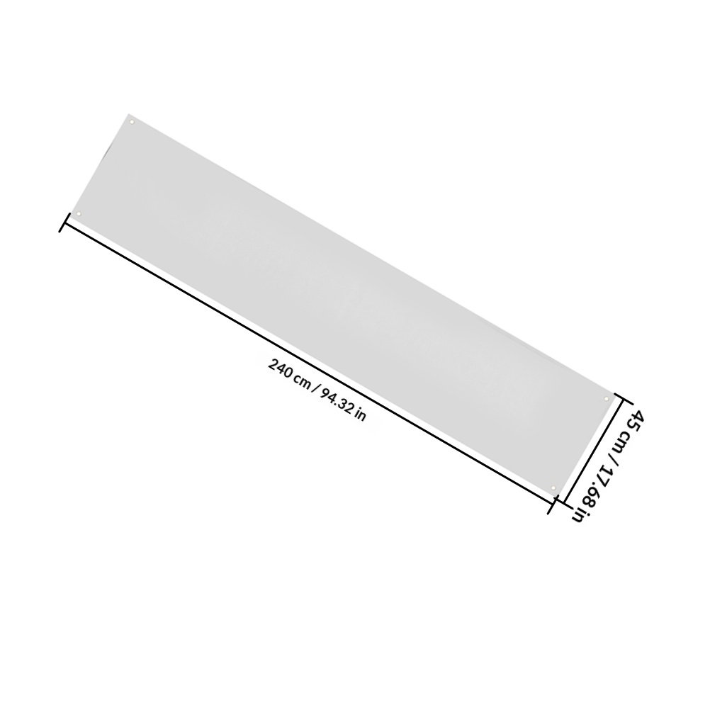 Large Blank DIY Banner White B - Yard Sign Blank recensione e prezzo
