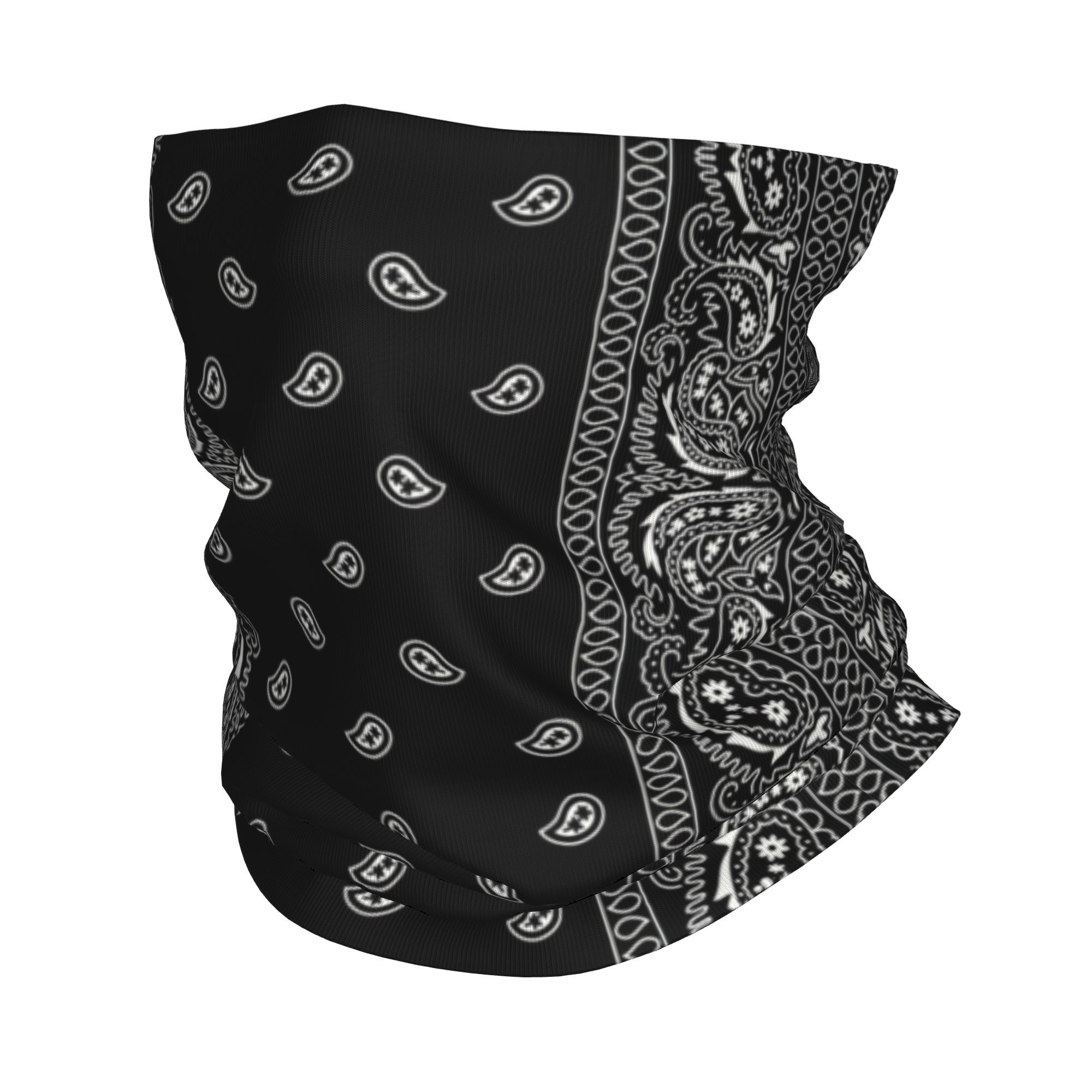 Custom Black And White Paisley - Bandana Blank White recensione e prezzo