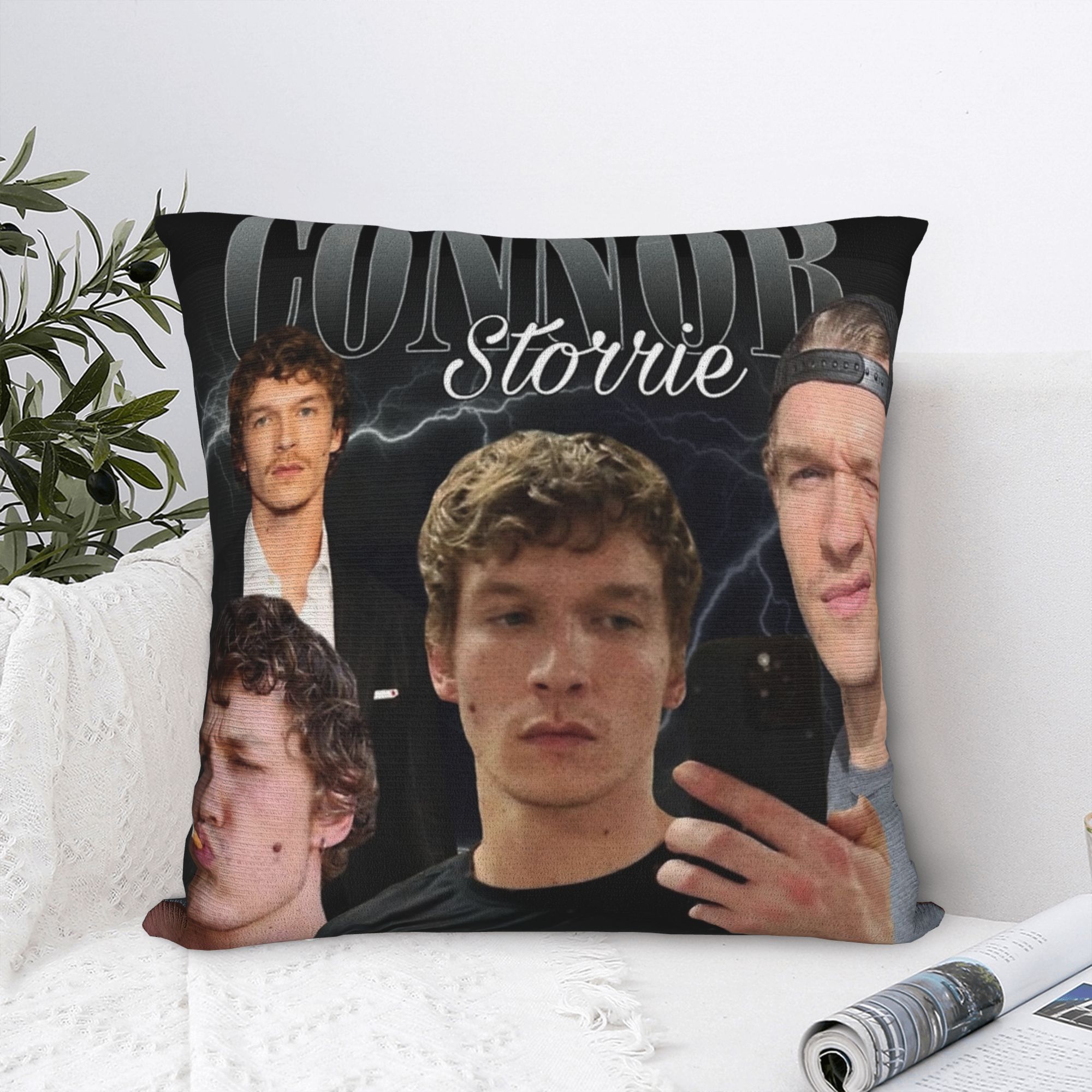 Connor Storrie Heated Rivalry  - Pillow Cover Sublimation recensione e prezzo