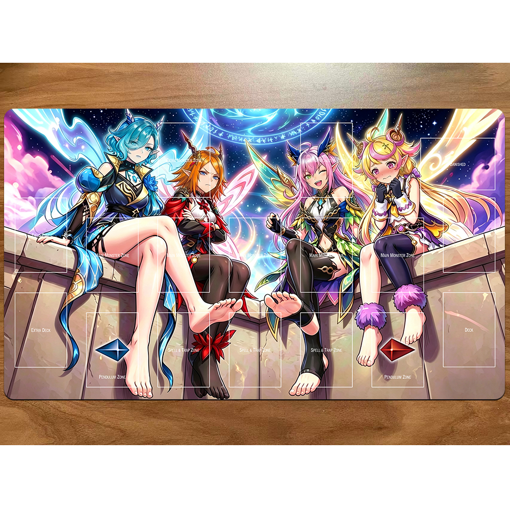 Yu-Gi-Oh Playmat Elfnote Regin - Door Mat Blank recensione e prezzo