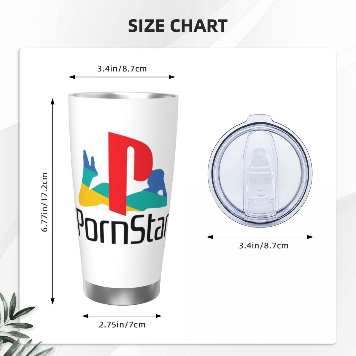 Ps Pron Star White Stainless S - Tumbler 20Oz White recensione e prezzo