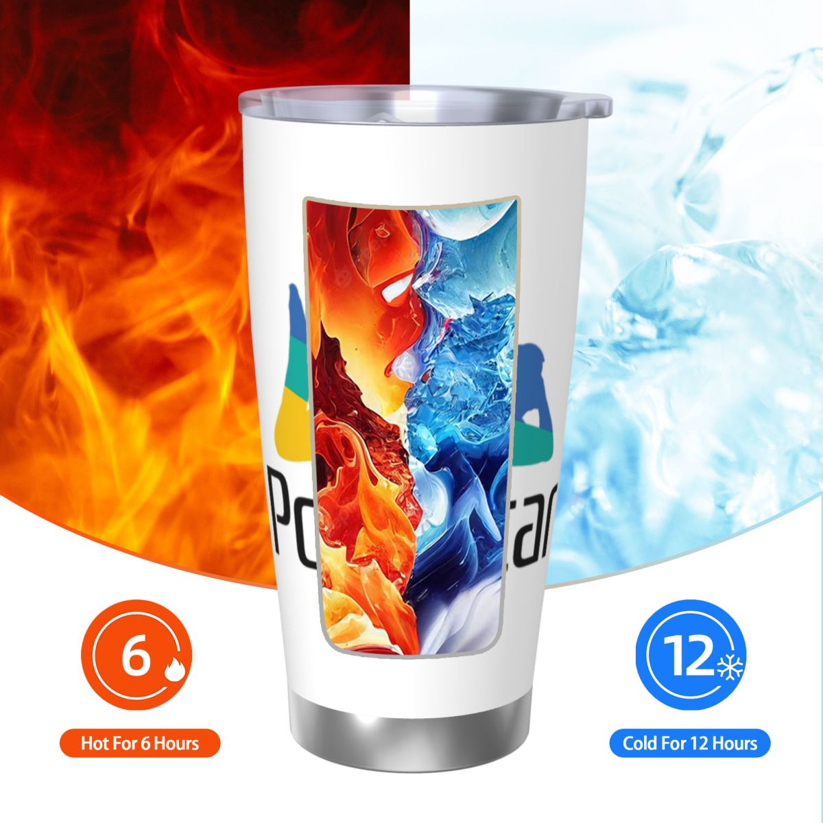 Ps Pron Star White Stainless S - Tumbler 20Oz White recensione e prezzo