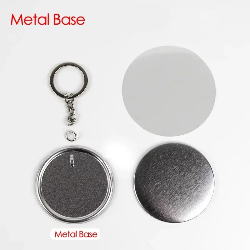 100PCS 44mm 58mm Keychains Bad - Button Badge Blank recensione e prezzo