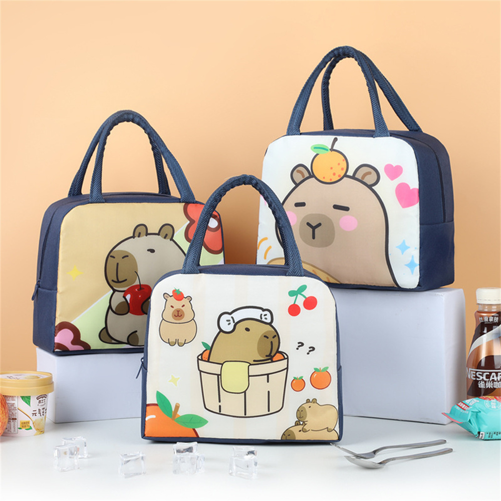 Cartoon Capybara Lunch Bag Ins - Tote Bag Sublimation recensione e prezzo