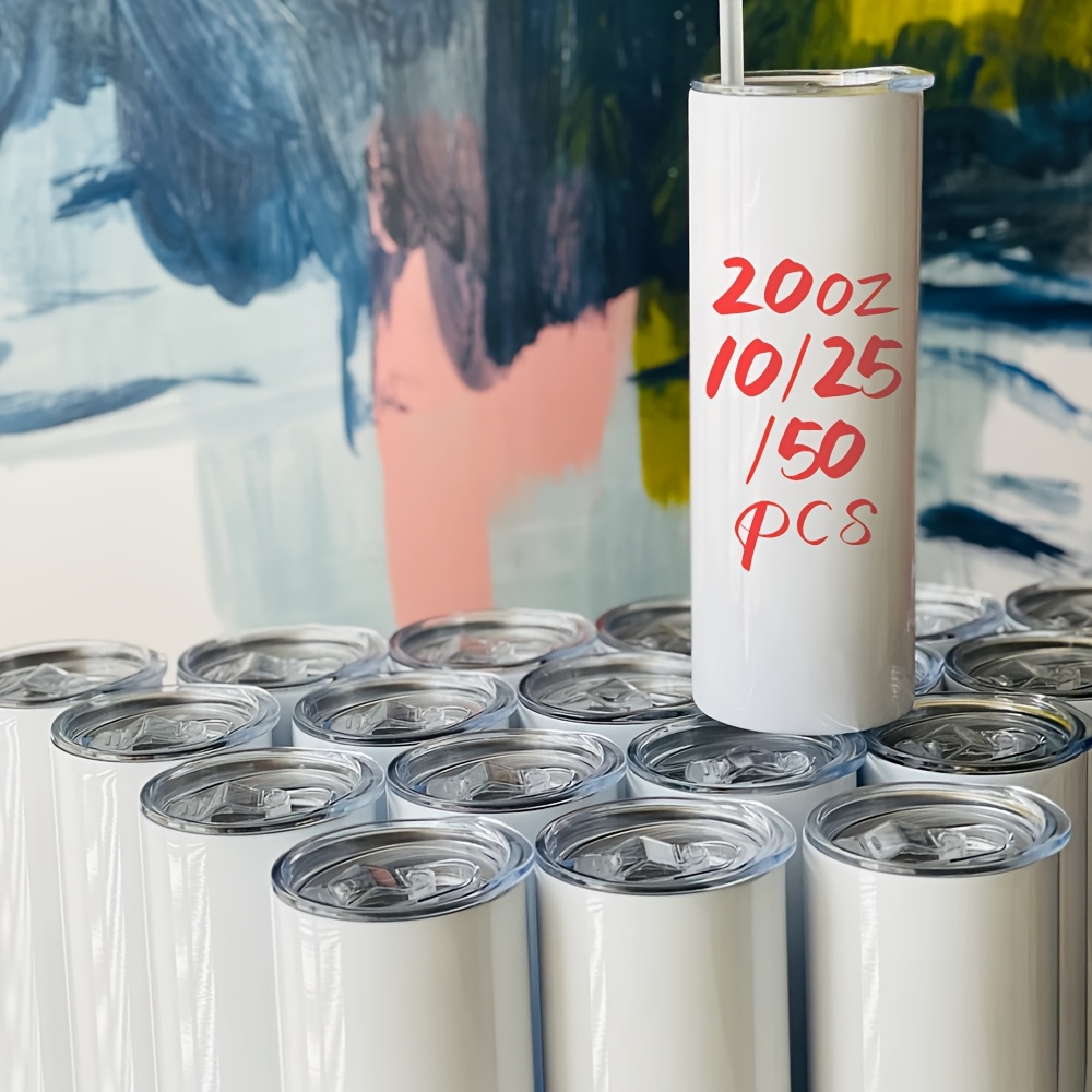 50/25/10 Pack Sublimation Tumb - Tumbler 20Oz White recensione e prezzo