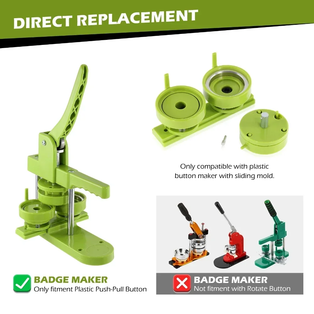 DIY Badge Making Manual Button - Button Badge Blank recensione e prezzo