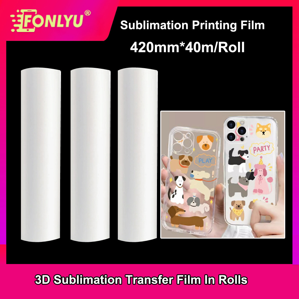 FONLYU 420mm*40mm Roll 3D Subl - Phone Case Blank Print recensione e prezzo