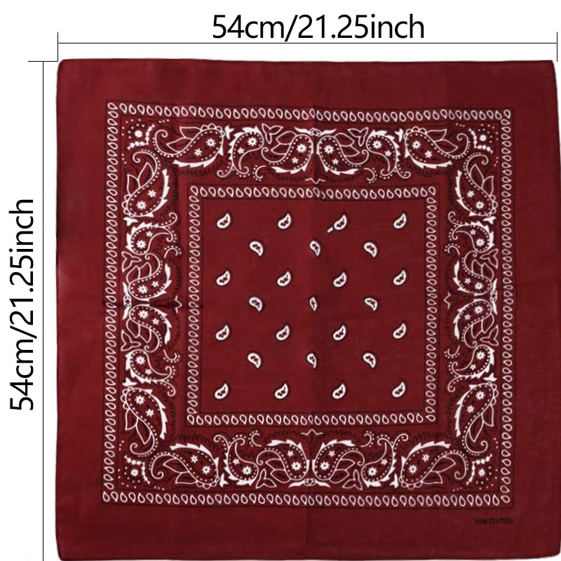 Hip Hop Cowboy Paisley Scarf L - Bandana Blank White recensione e prezzo