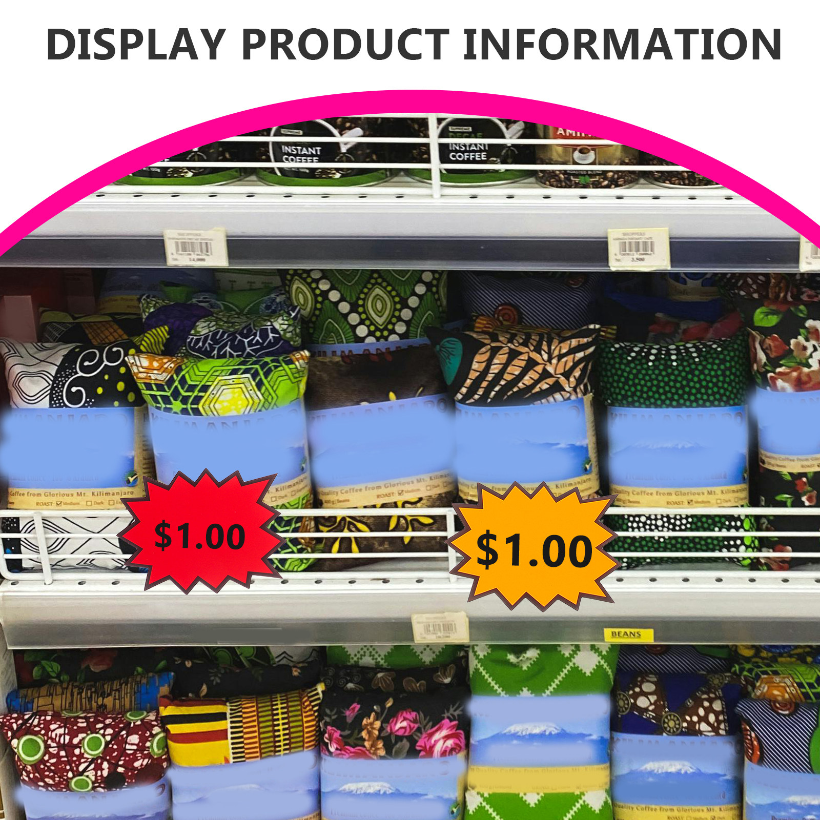 80Pcs Vibrant Fluorescent Burs - Yard Sign Blank recensione e prezzo
