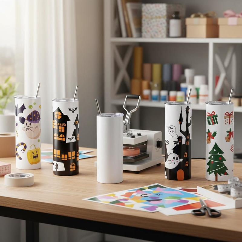 16 Pack Sublimation Insulated  - Tumbler 20Oz White recensione e prezzo