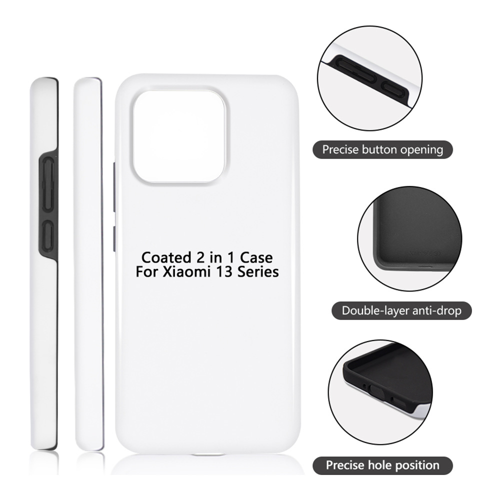 Coated 2 in 1 Blank Phone Case - Phone Case Blank Print recensione e prezzo