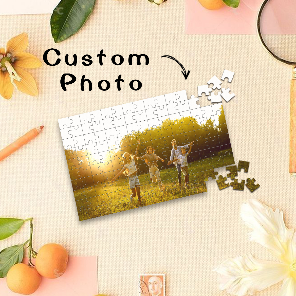 1pc Custom Photo Single Portra - Puzzle Blank White recensione e prezzo