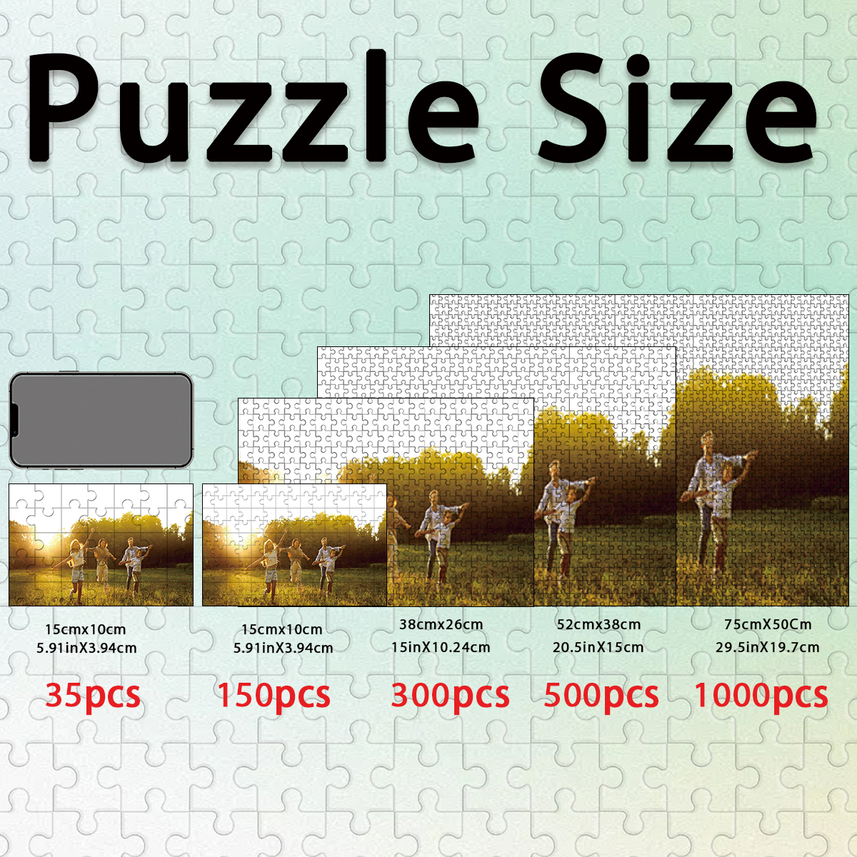 1pc Custom Photo Single Portra - Puzzle Blank White recensione e prezzo