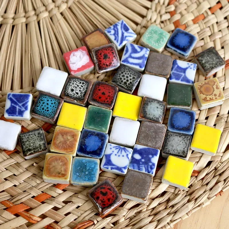 100g DIY Ceramic Mosaic Fragme - Ceramic Tile Blank recensione e prezzo
