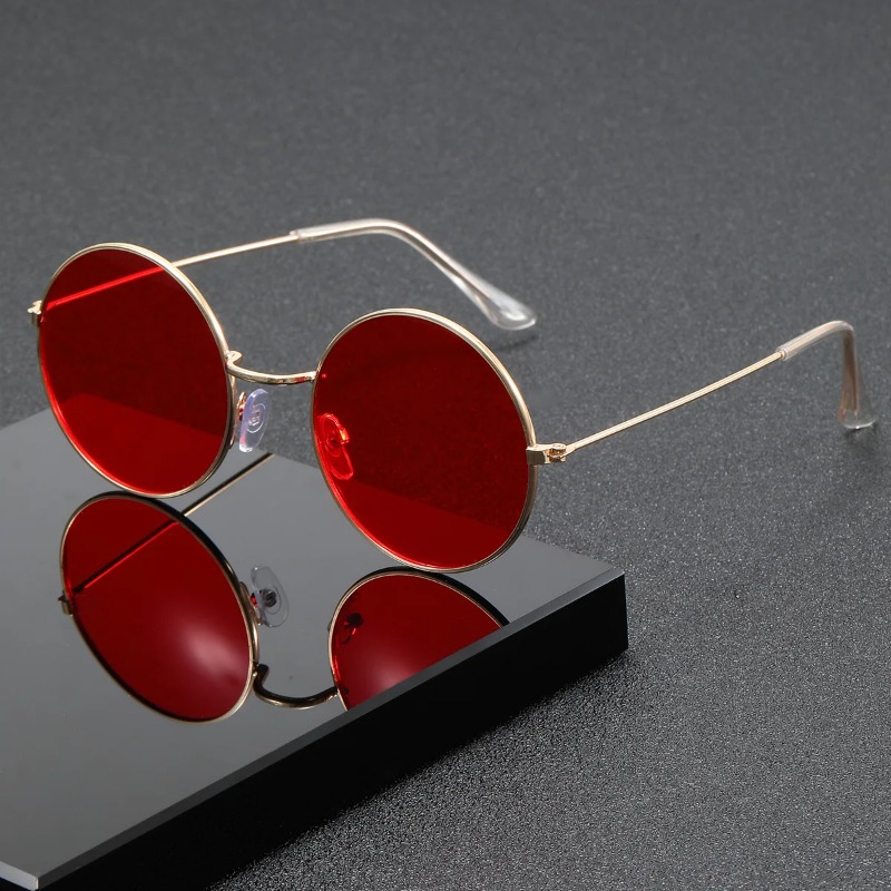 Retro Men Punk Style Sunglasse - Metal Photo Panel recensione e prezzo