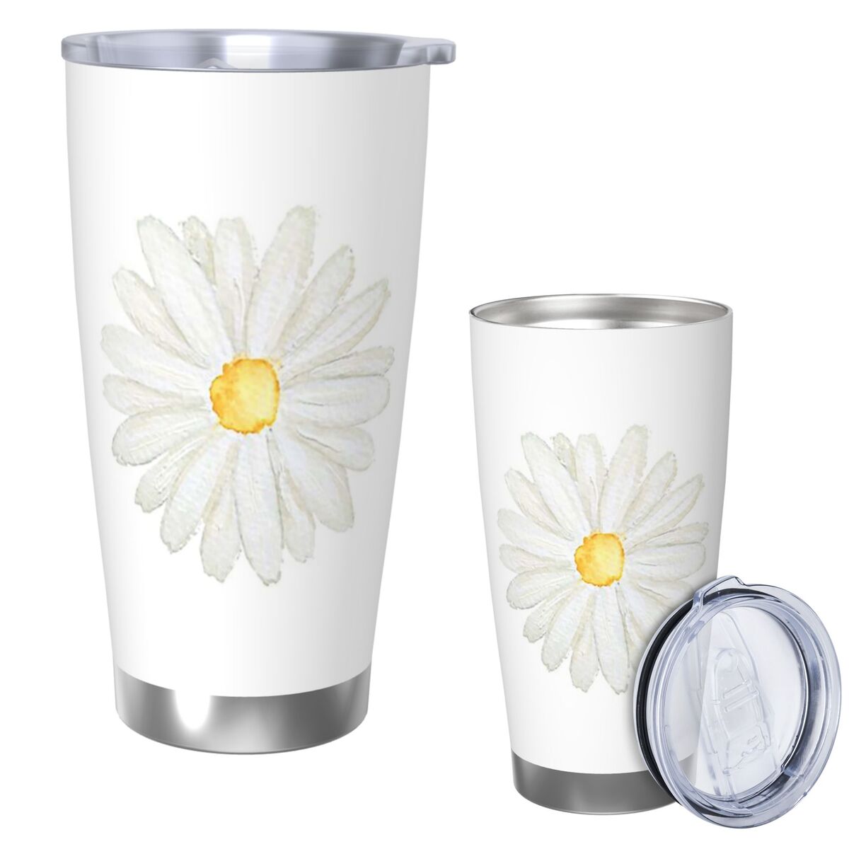Hand Painted One Little White  - Tumbler 20Oz White recensione e prezzo