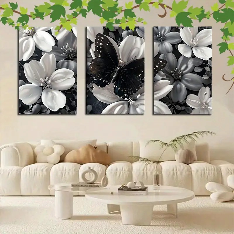 Framed Set of 3 Canvas Wall Ar - Canvas Wrap Ready recensione e prezzo