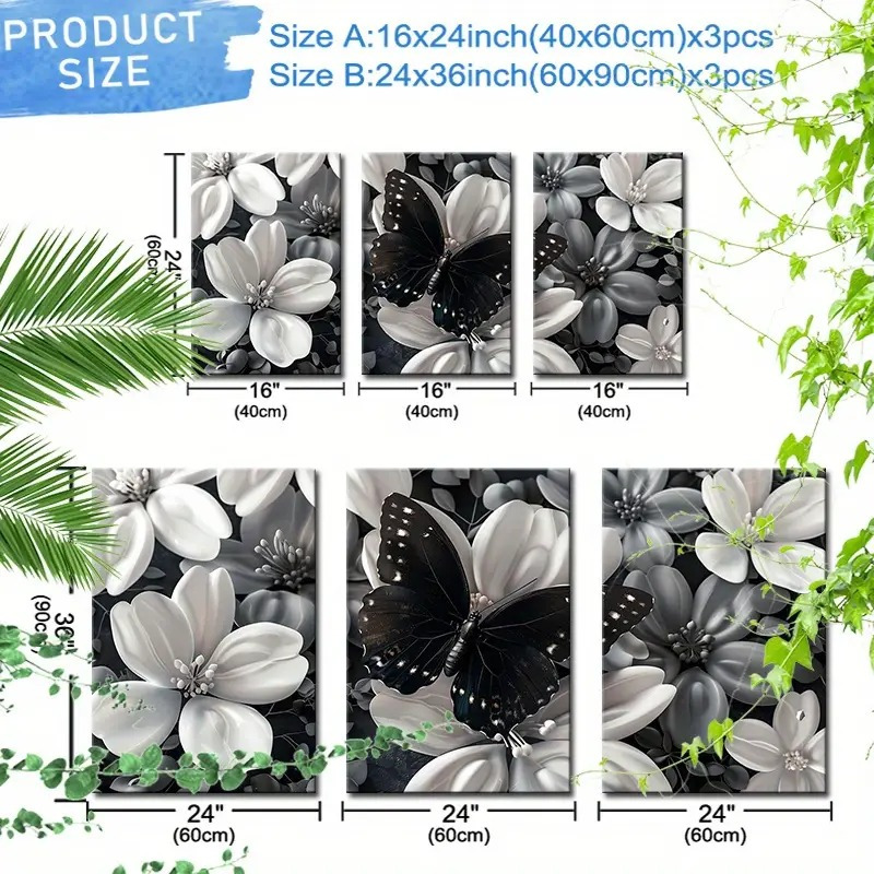 Framed Set of 3 Canvas Wall Ar - Canvas Wrap Ready recensione e prezzo