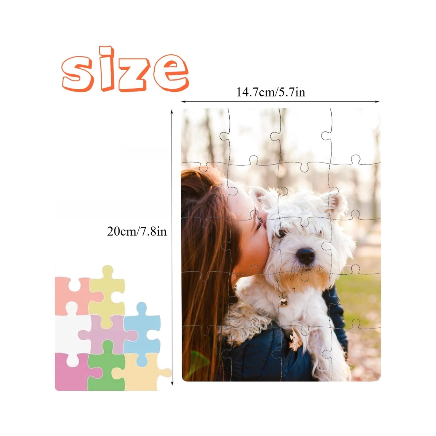 6pcs Blank Sublimation Puzzles - Puzzle Blank White recensione e prezzo