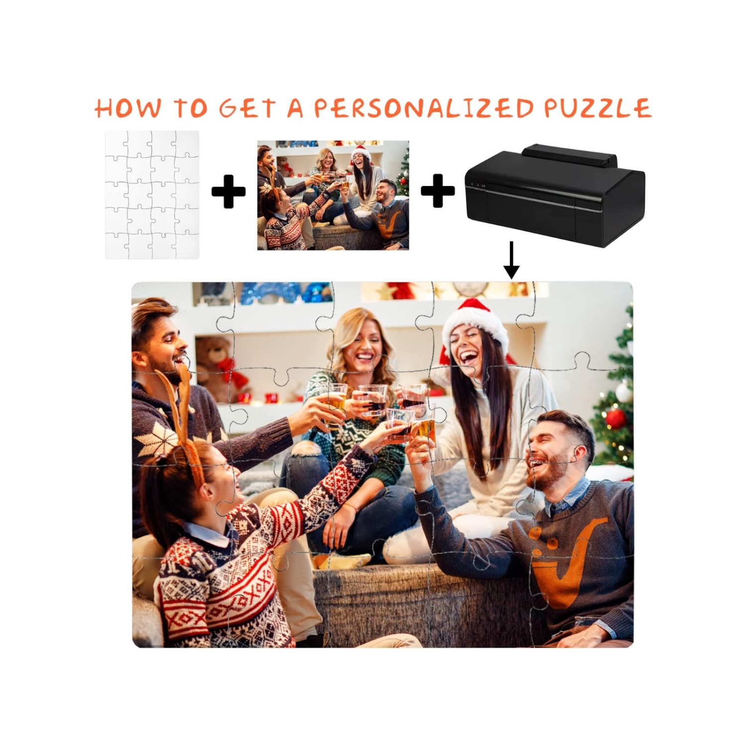 6pcs Blank Sublimation Puzzles - Puzzle Blank White recensione e prezzo