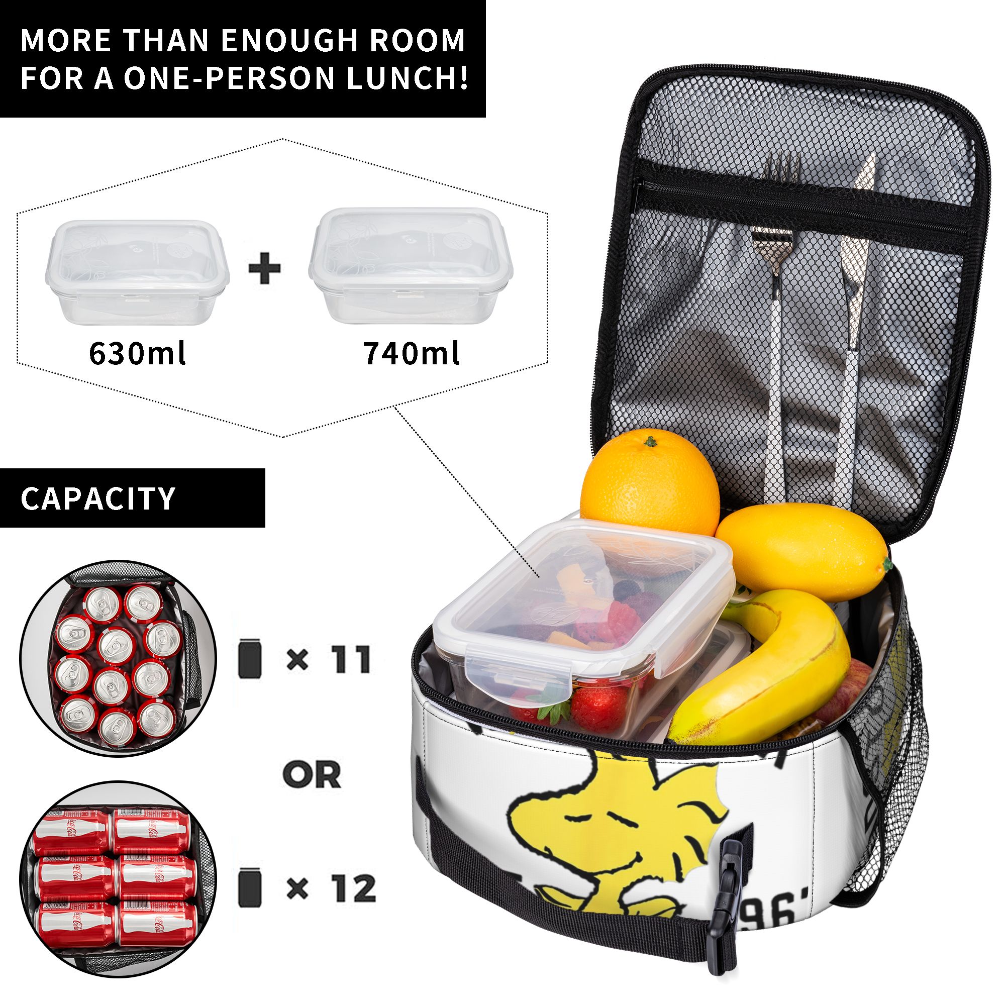 Peanuts Woodstock Snoopy Insul - Tote Bag Sublimation recensione e prezzo
