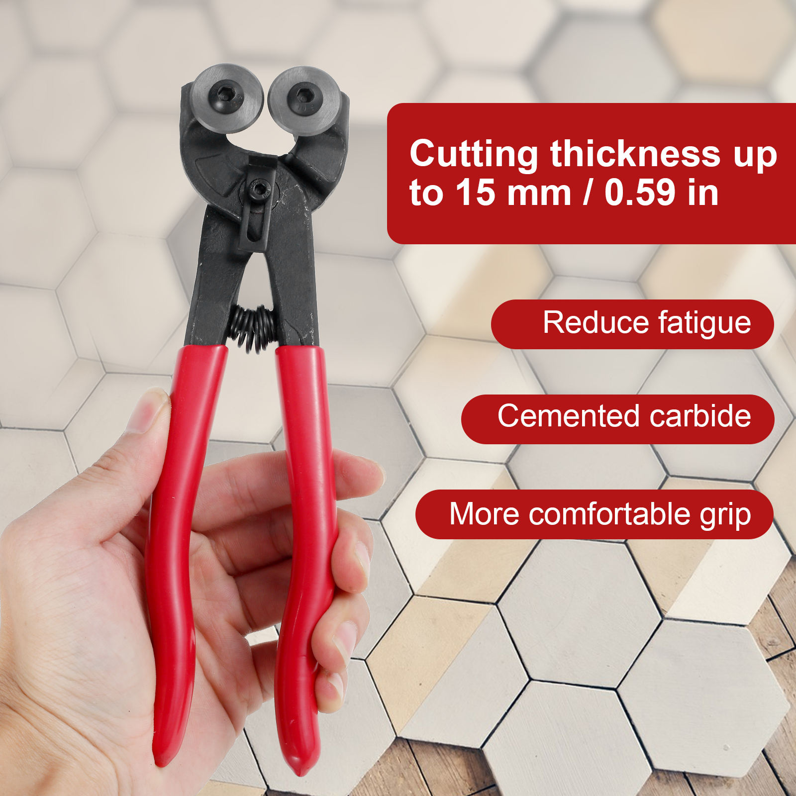 1/2Pcs Tile Nippers Mosaic Cut - Ceramic Tile Blank recensione e prezzo