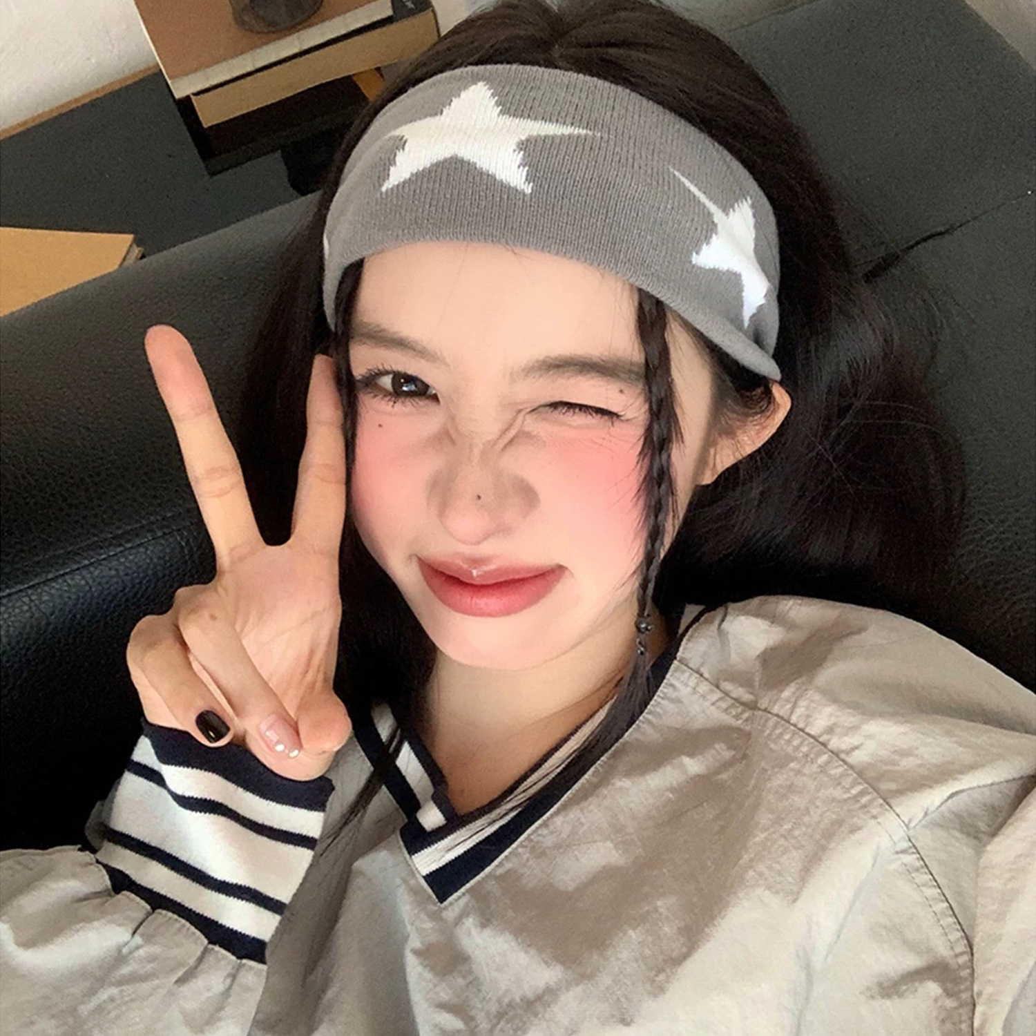 Star Embroidery Sports Headban - Bandana Blank White recensione e prezzo