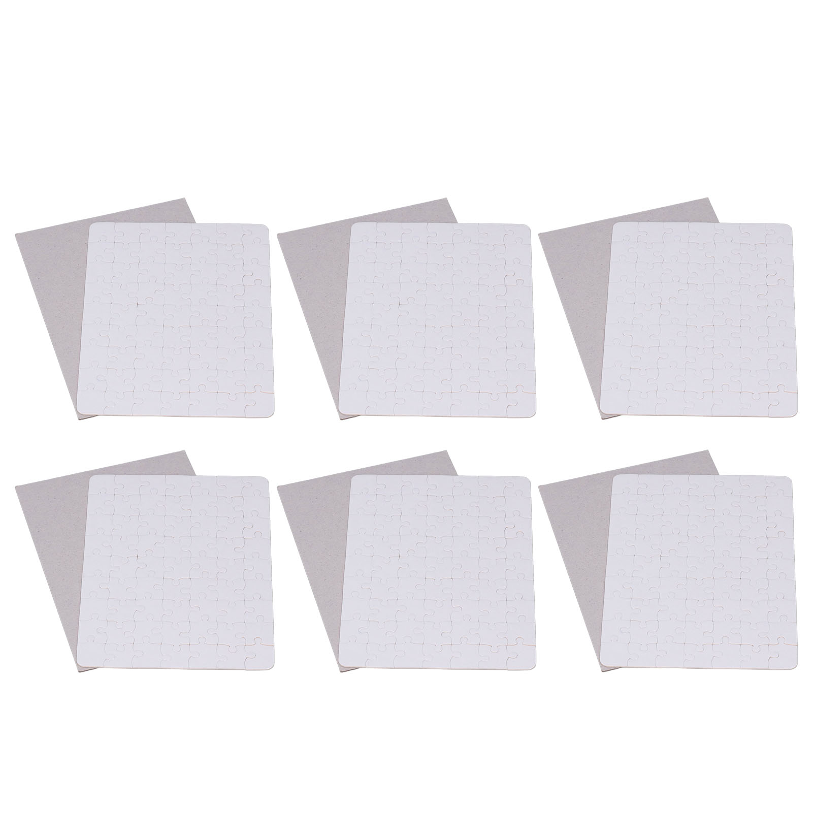6 Set Blank Puzzles 13x18cm Wh - Puzzle Blank White recensione e prezzo