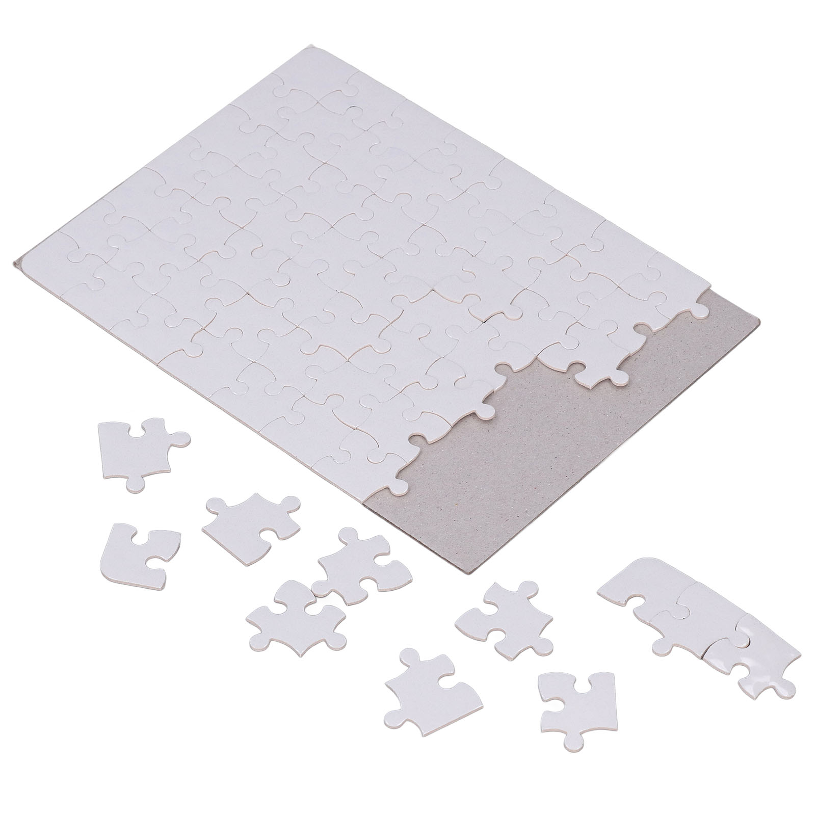 6 Set Blank Puzzles 13x18cm Wh - Puzzle Blank White recensione e prezzo