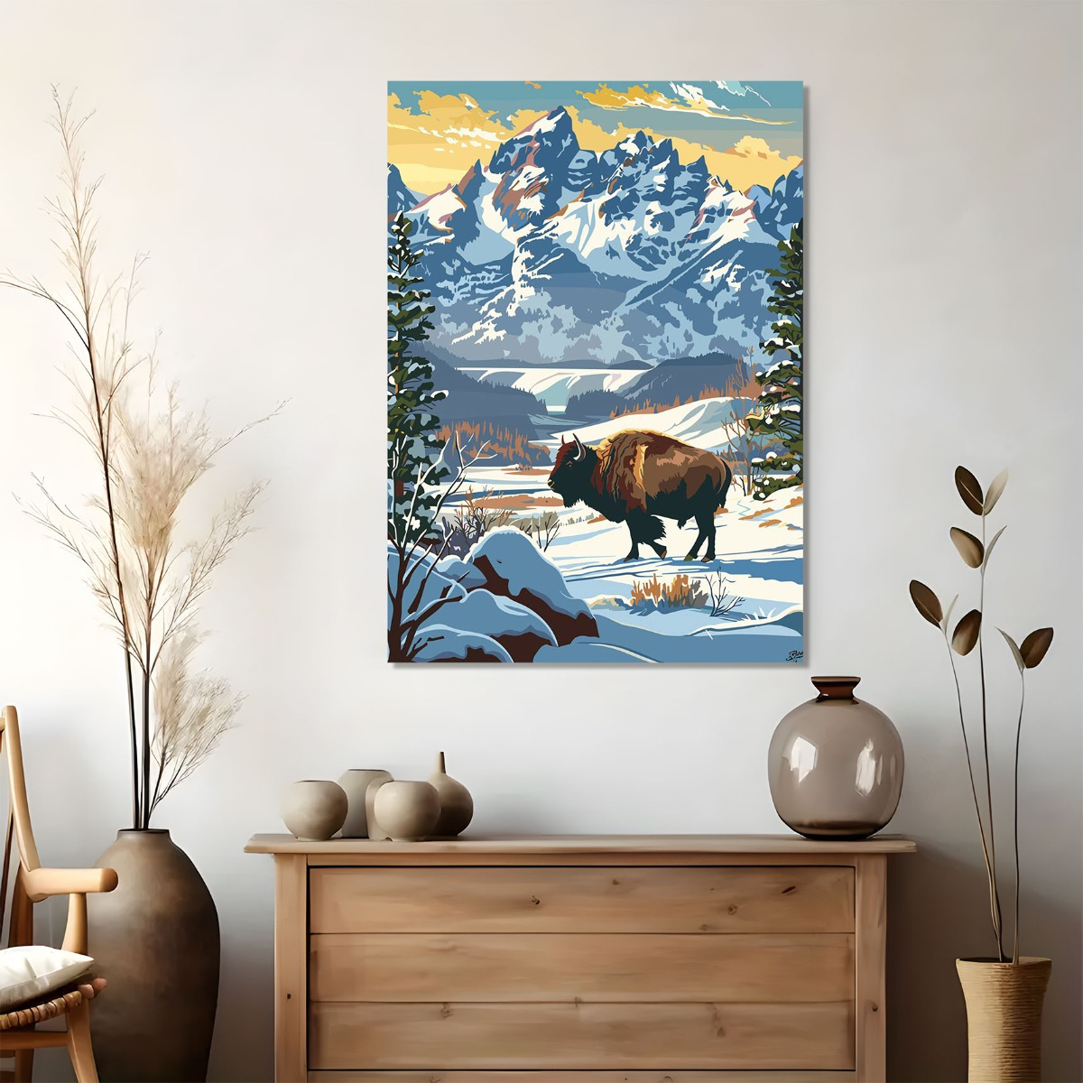 1pc FramelessCanvas Print - Bi - Canvas Wrap Ready recensione e prezzo