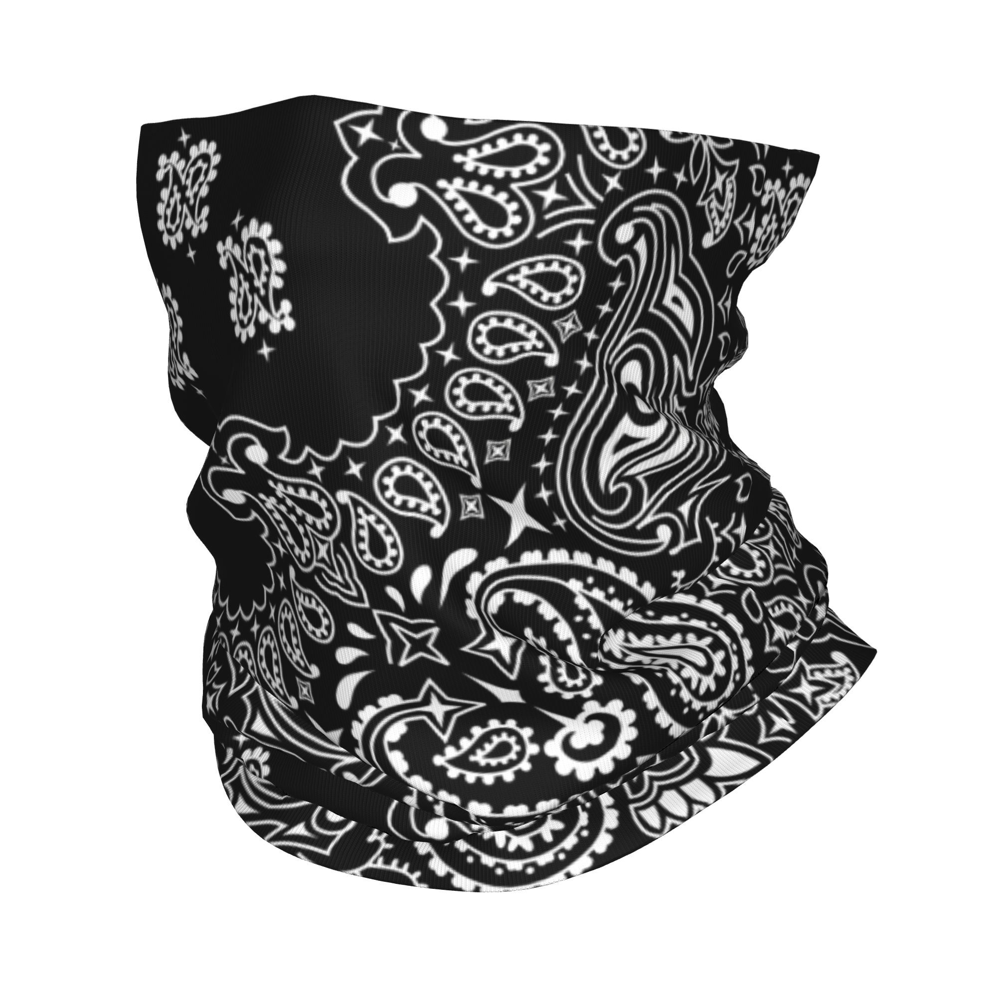 Custom Black And White Paisley - Bandana Blank White recensione e prezzo
