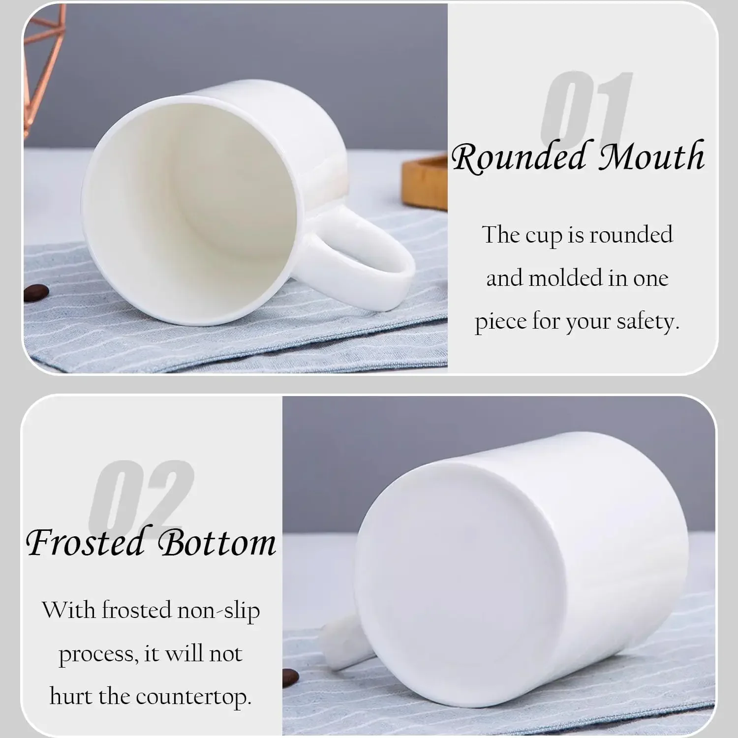 36pcs Sublimation Mugs, 11oz W - Sublimation Mug White recensione e prezzo