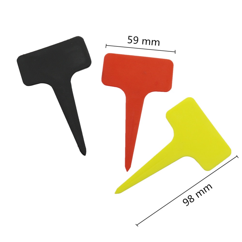 DIY Plastic T-Type Plant Label - Yard Sign Blank recensione e prezzo