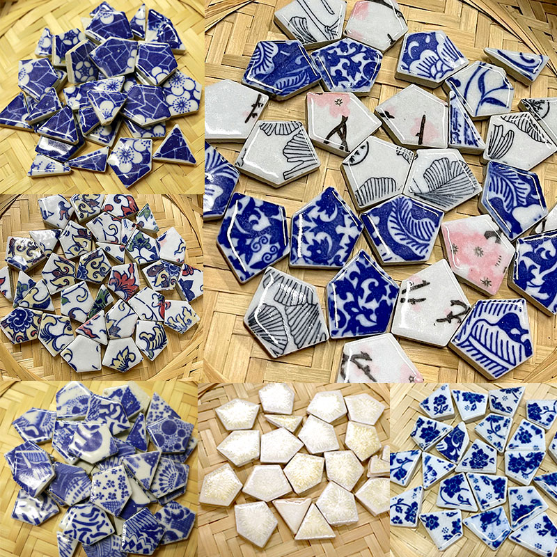 100g Oval Ceramic Mosaic Tiles - Ceramic Tile Blank recensione e prezzo