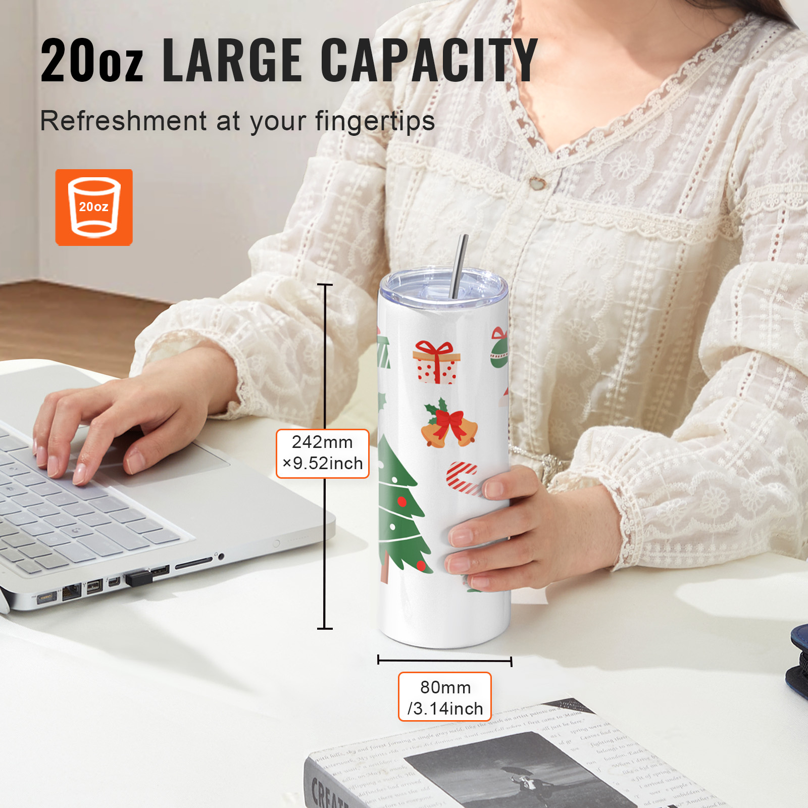 SucceBuy 8/12/14/16/24/50PC St - Sublimation Mug White recensione e prezzo