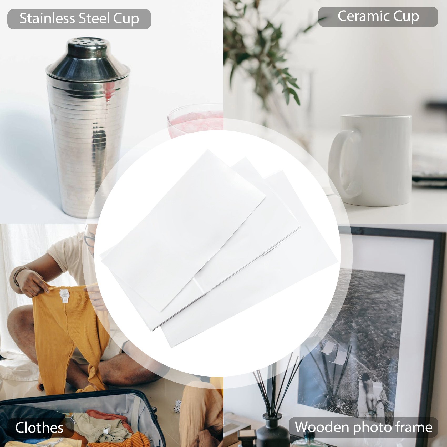 -FTGT 30Pcs Sublimation Shrink - Sublimation Mug White recensione e prezzo