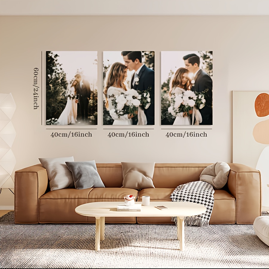 2D Flat, 3pcs 3pcs Personalize - Canvas Wrap Ready recensione e prezzo