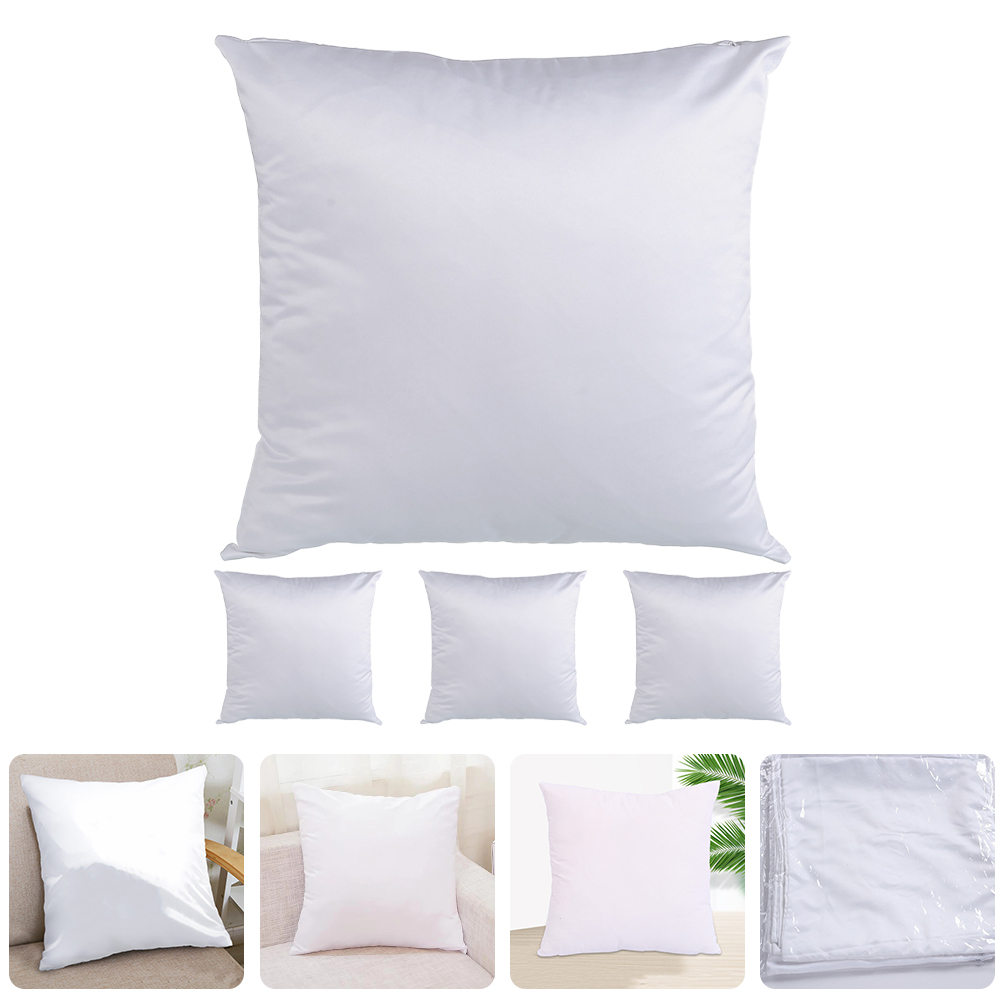 4Pcs White Sublimation Pillow  - Pillow Cover Sublimation recensione e prezzo