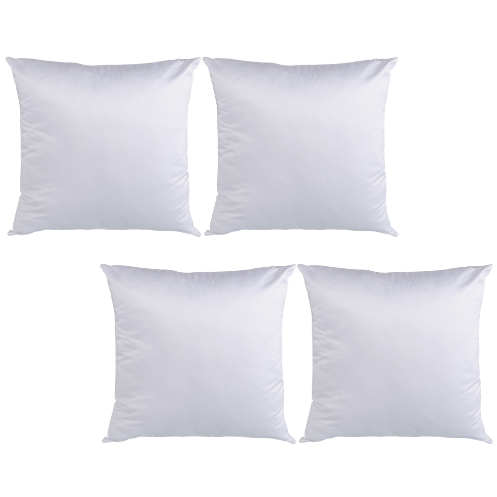 4Pcs White Sublimation Pillow  - Pillow Cover Sublimation recensione e prezzo