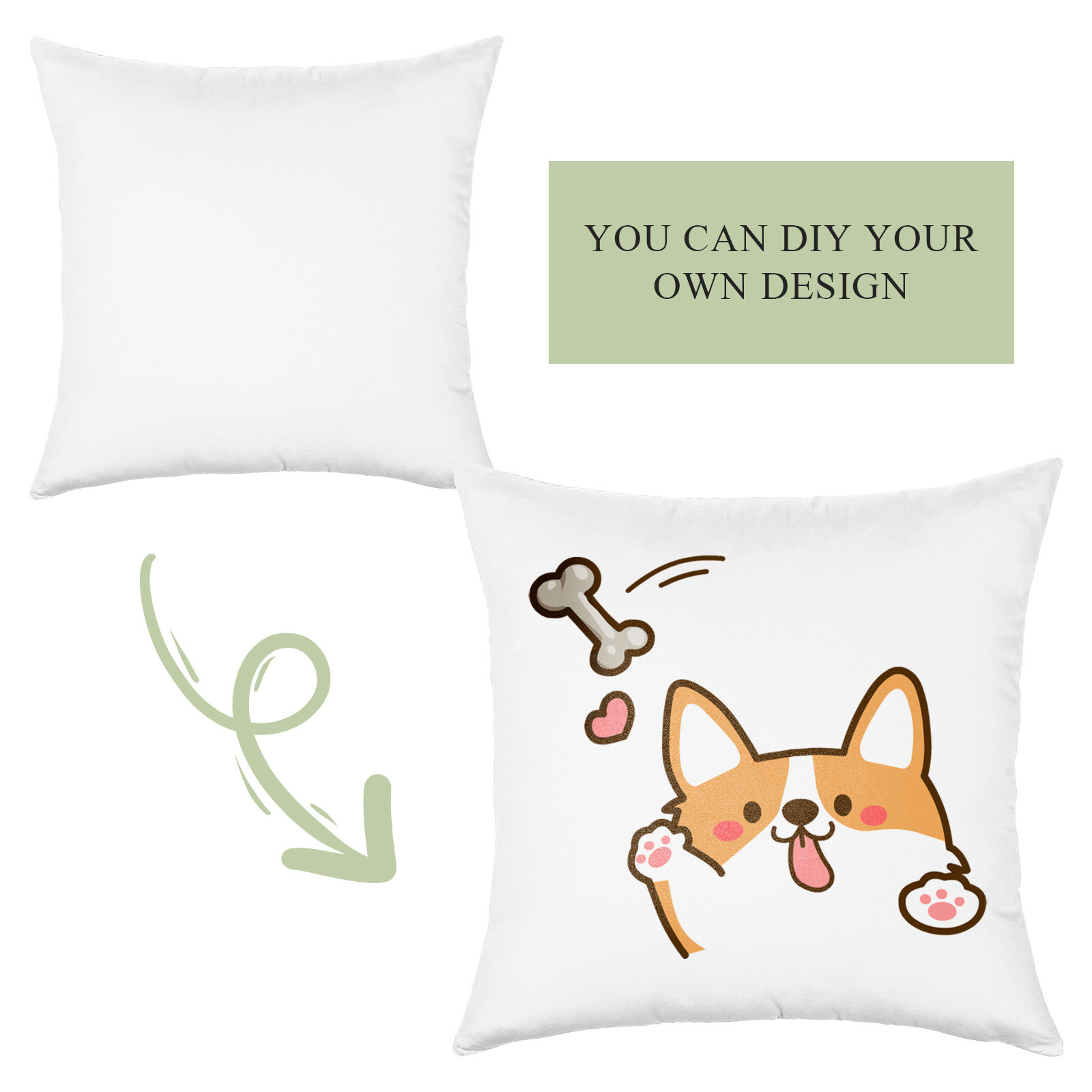 4Pcs Sublimation Pillow Cover  - Pillow Cover Sublimation recensione e prezzo