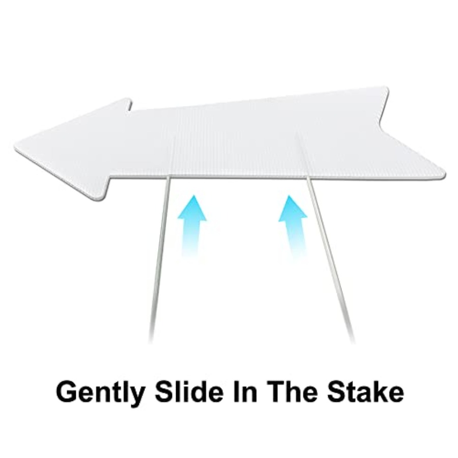 Blank Arrow Signs with Stakes  - Yard Sign Blank recensione e prezzo