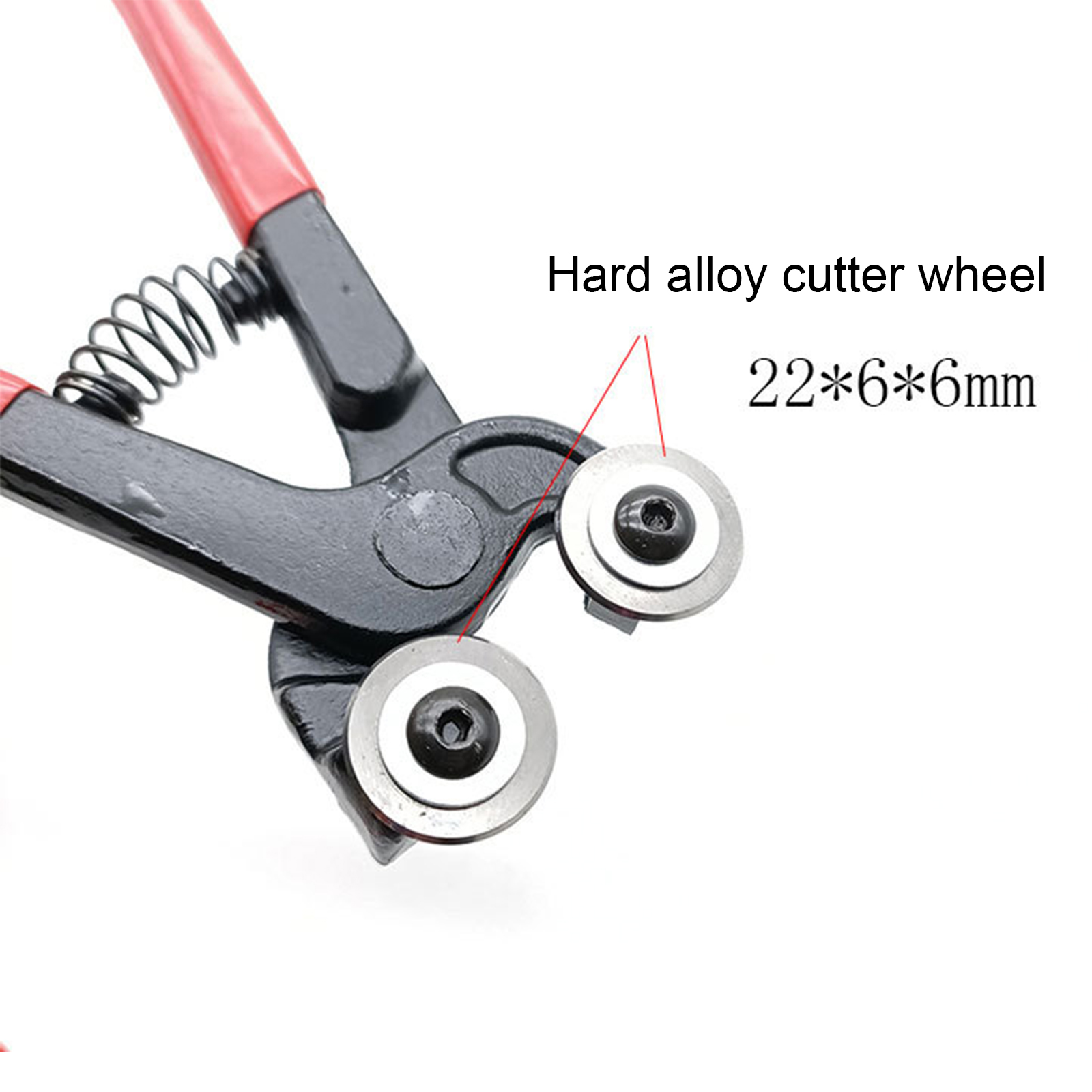 8 Inch Heavy Duty Wheeled Glas - Ceramic Tile Blank recensione e prezzo