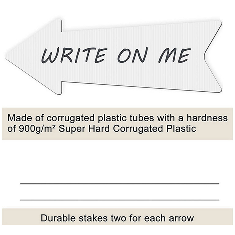 B50C Directional Arrows Signs  - Yard Sign Blank recensione e prezzo
